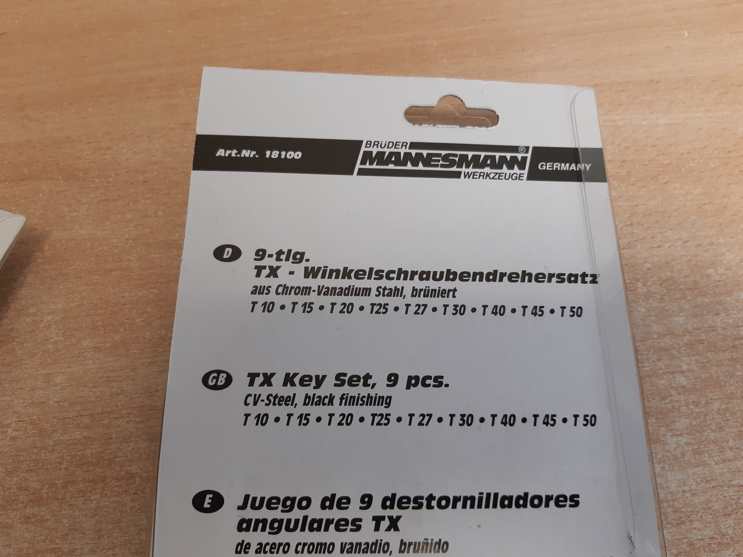 Tools24 - torx võtmed M18100-3