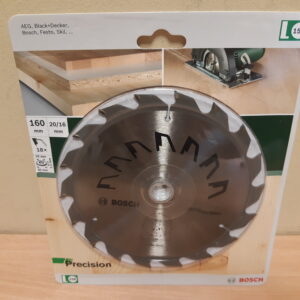 Saeketas ketassaele, Bosch, 160mm, 20/16mm