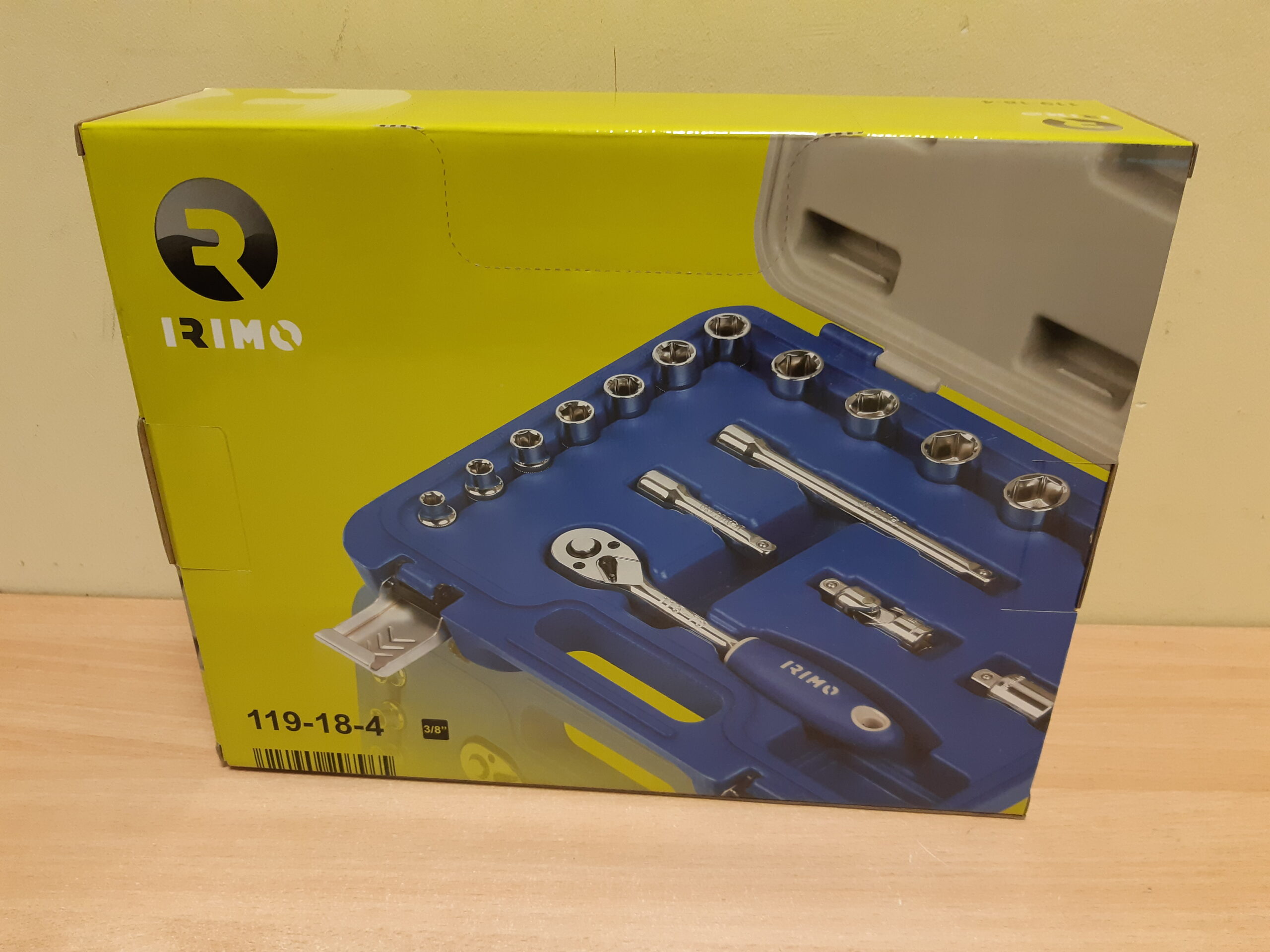 Tools24 - padrunvõtmete tööriistakomplekt IRIMO 119-18-4-5