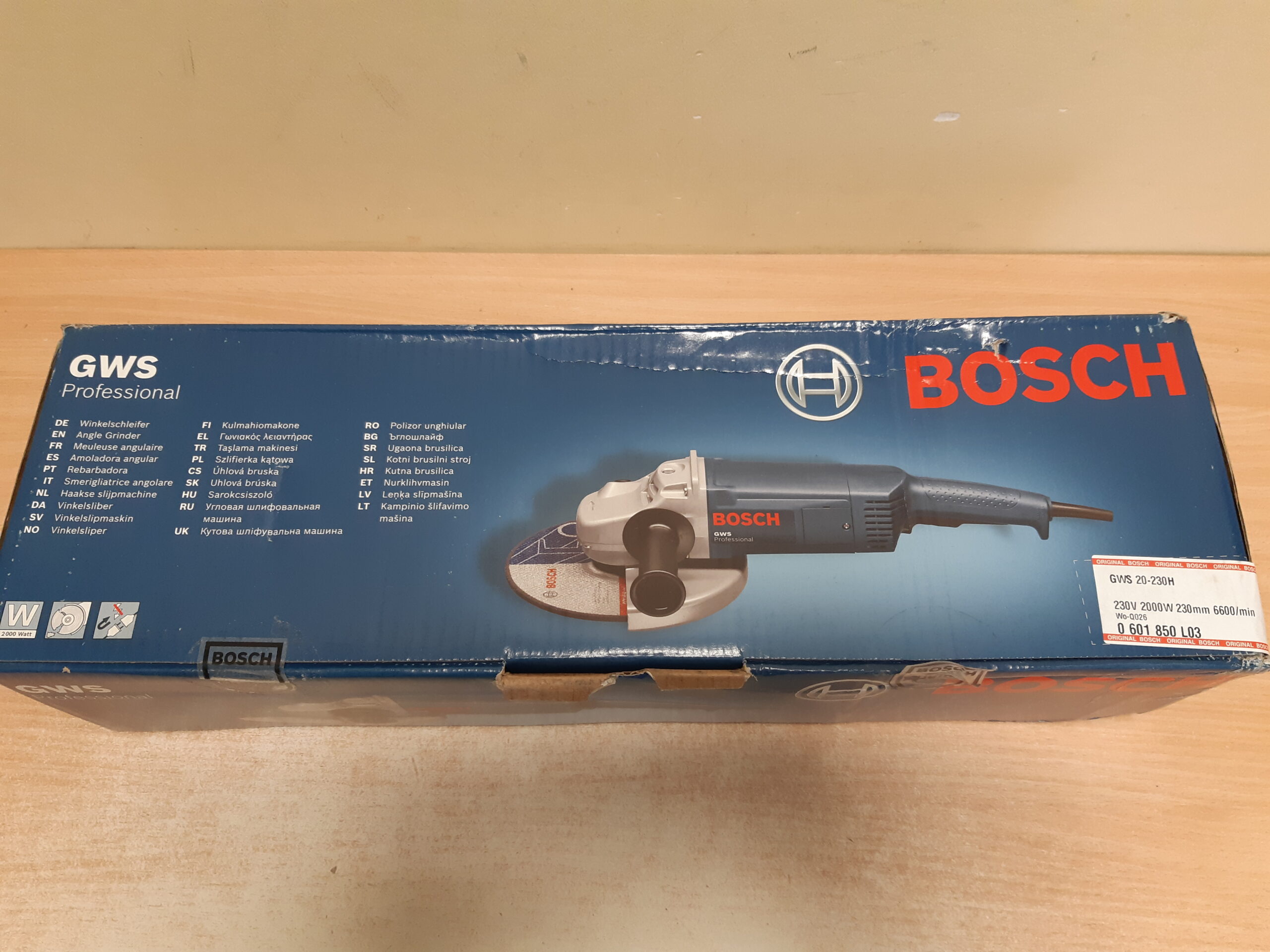 Tools24 - Bosch Professional nurklihvija GWS 20-230H-4