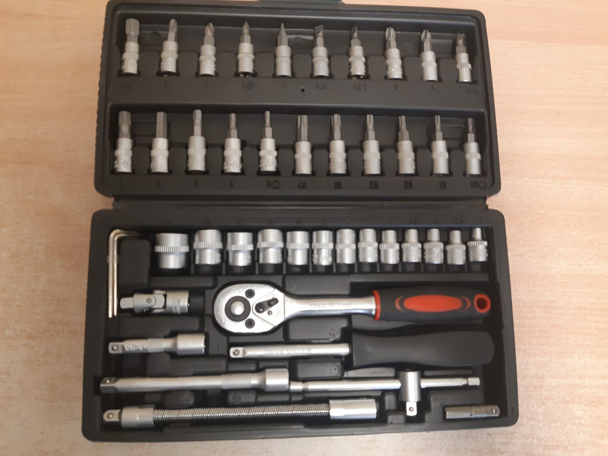 Tools24 - padrunvõtmete komplekt 1/4" BL10101-2