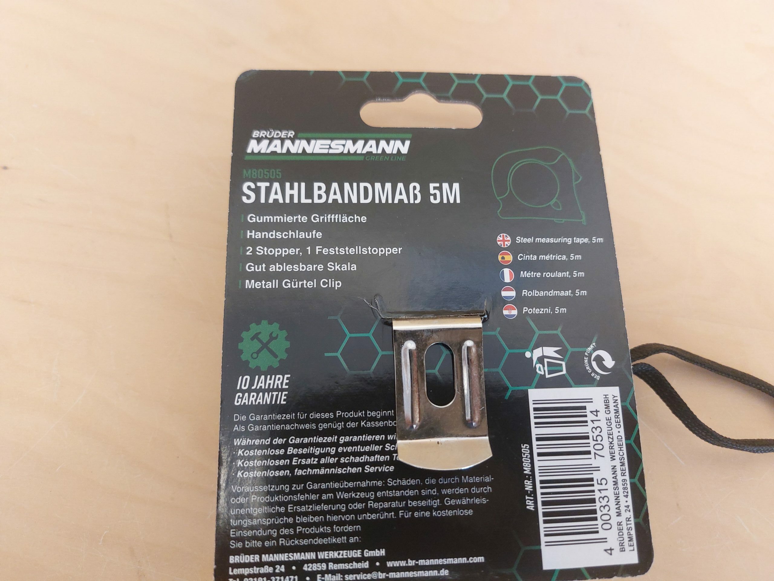 Tools24.ee - mõõdulint 5m M80505-1