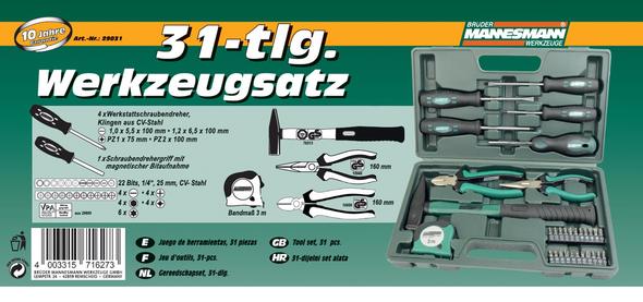 Tools24 - tööriistakomplekt Mannesmann M29031-5