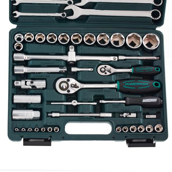 Tools24 - padrunvõtmete tööriistakomplekt, Mannesmann, 82-osa, m29112-2