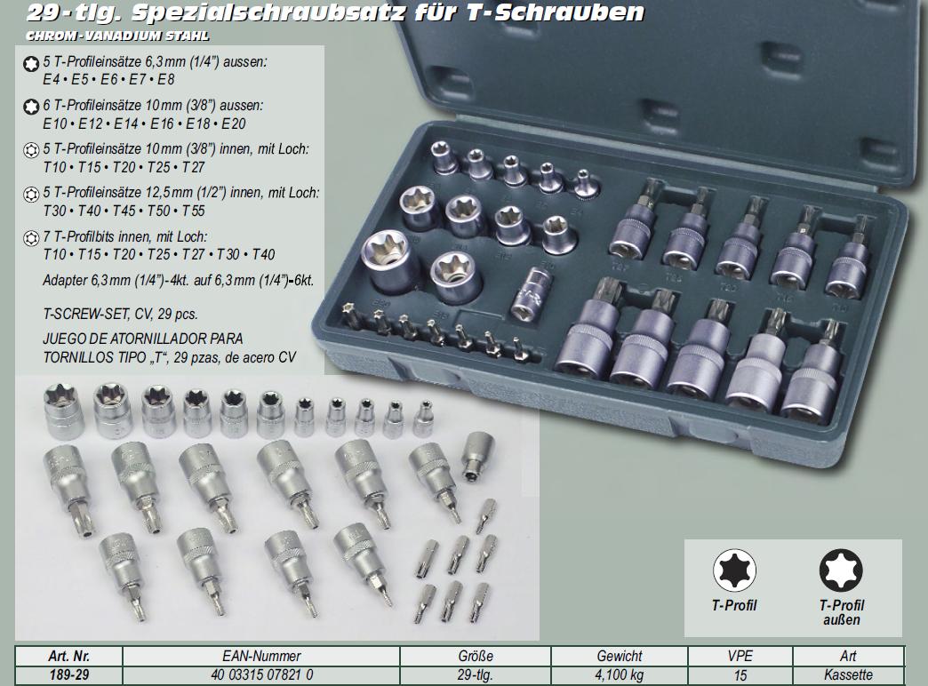 Tools24 - E-padrunid M189-29-5