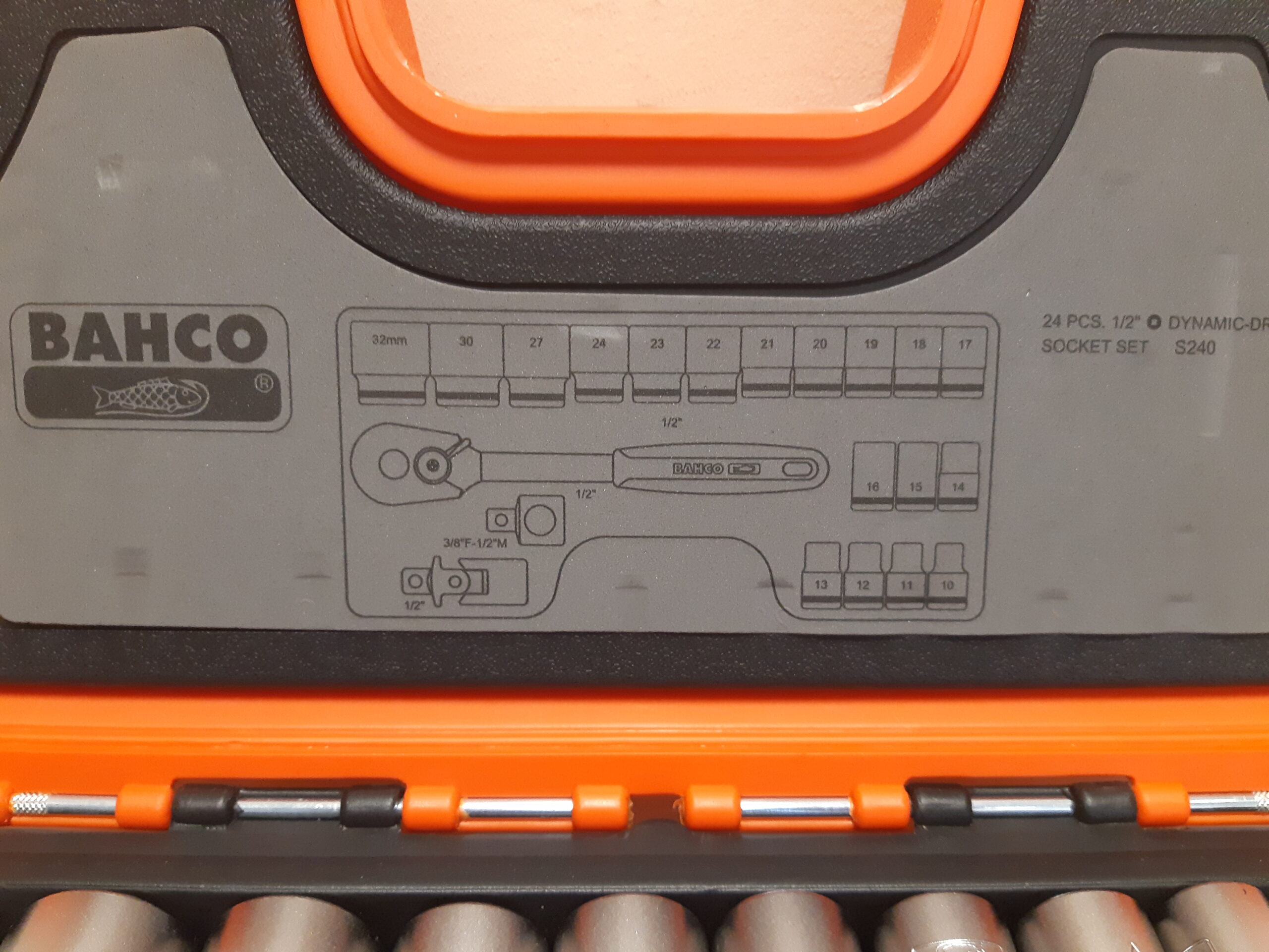 Tools24 - Bahco padrunvõtmete komplekt S240-4