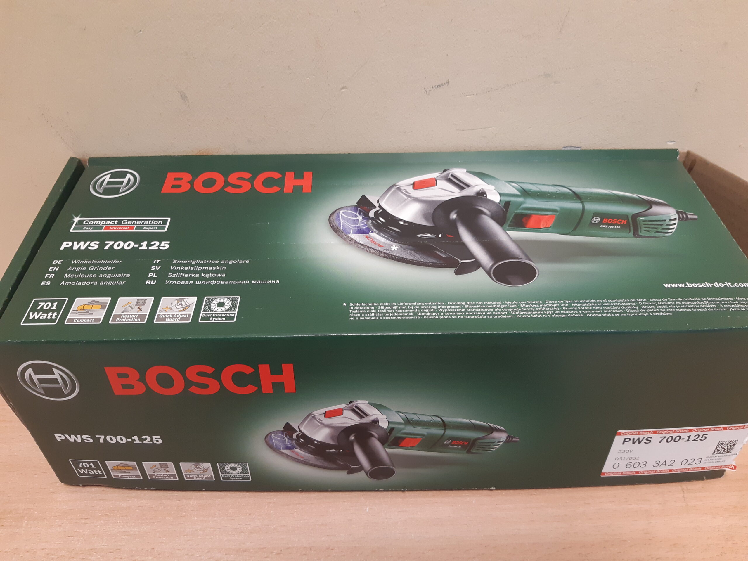 Tools24 - ketaslõikur - nurklihvija Bosch PWS 700-125-1