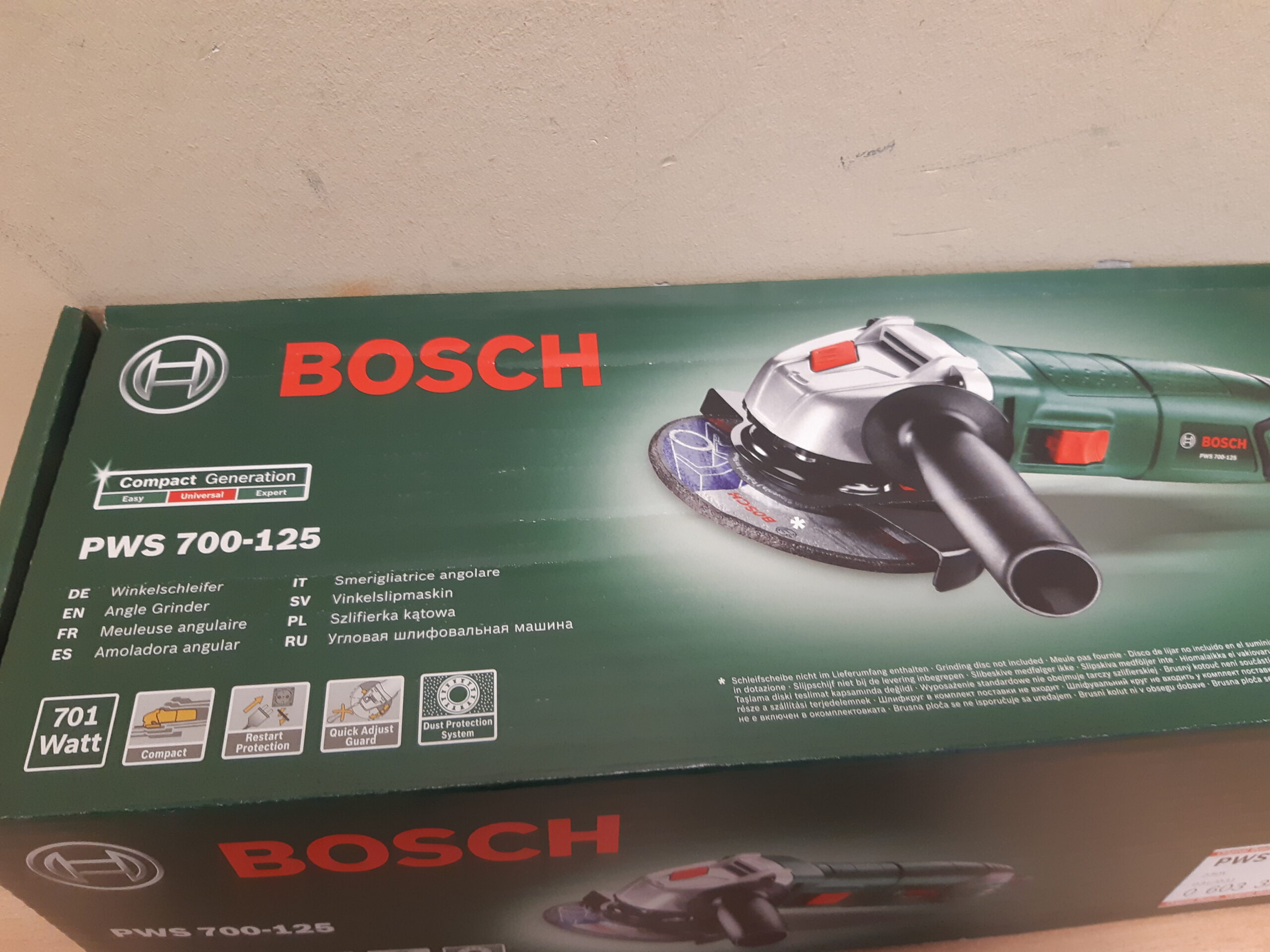 Tools24 - ketaslõikur - nurklihvija Bosch PWS 700-125-2