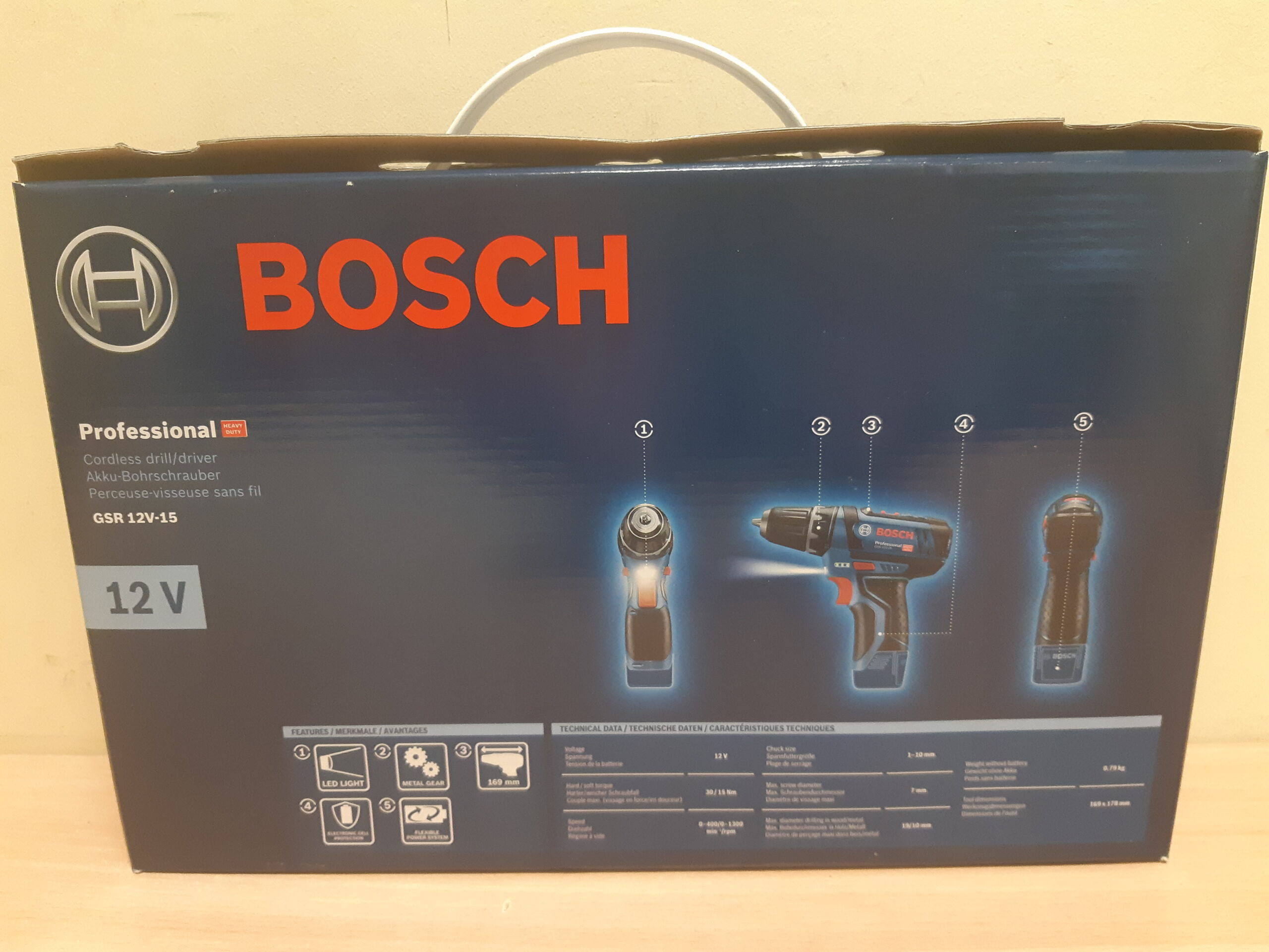 Tools24 - akutrell Bosch Professional GSR 12V-15 SOLO-3