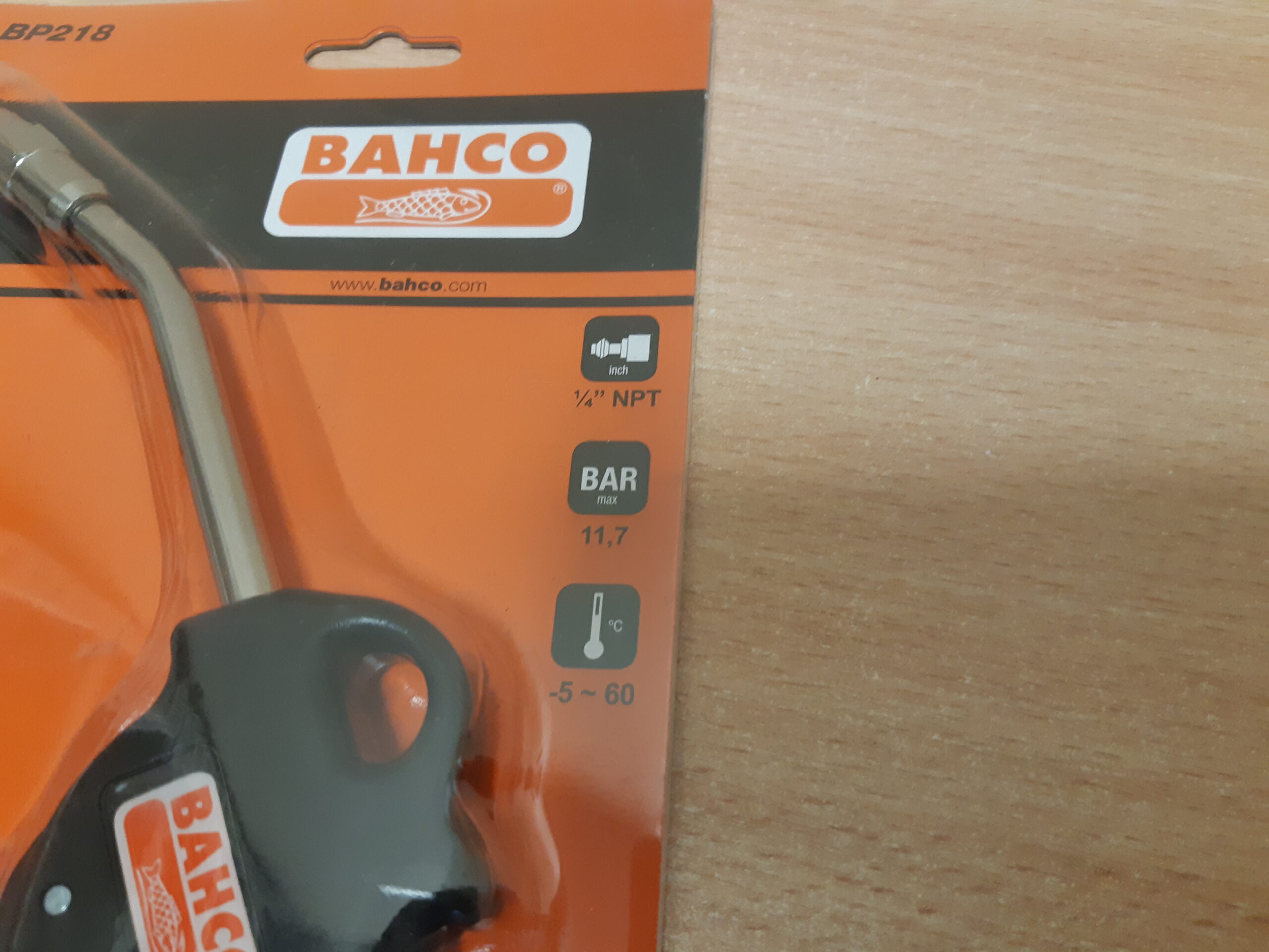 Tools24 - Suruõhu püstol Bahco OSHA - BP218-4