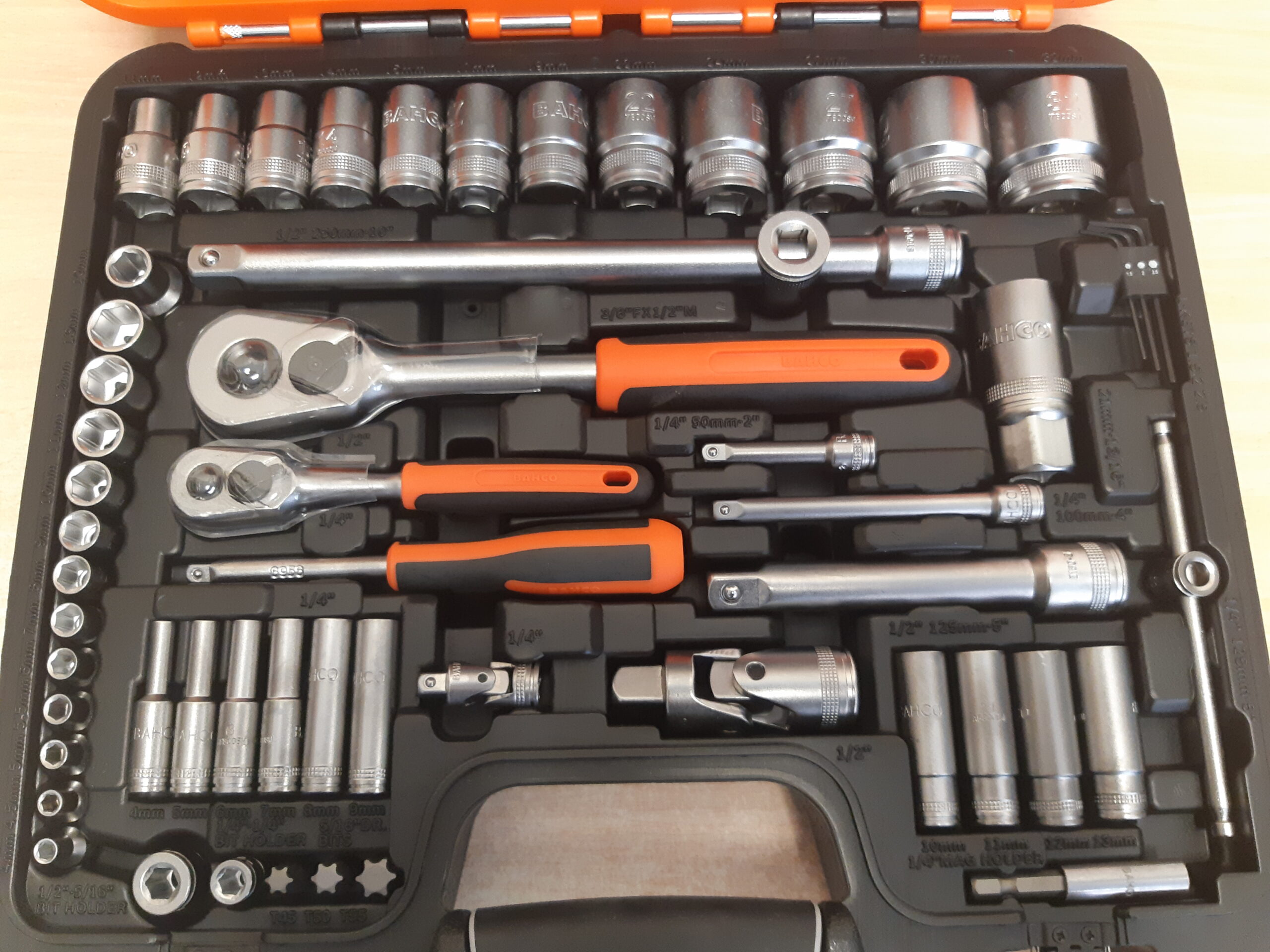 Tools24 - Bahco padrunvõtmete tööriistakomplekt S910-8