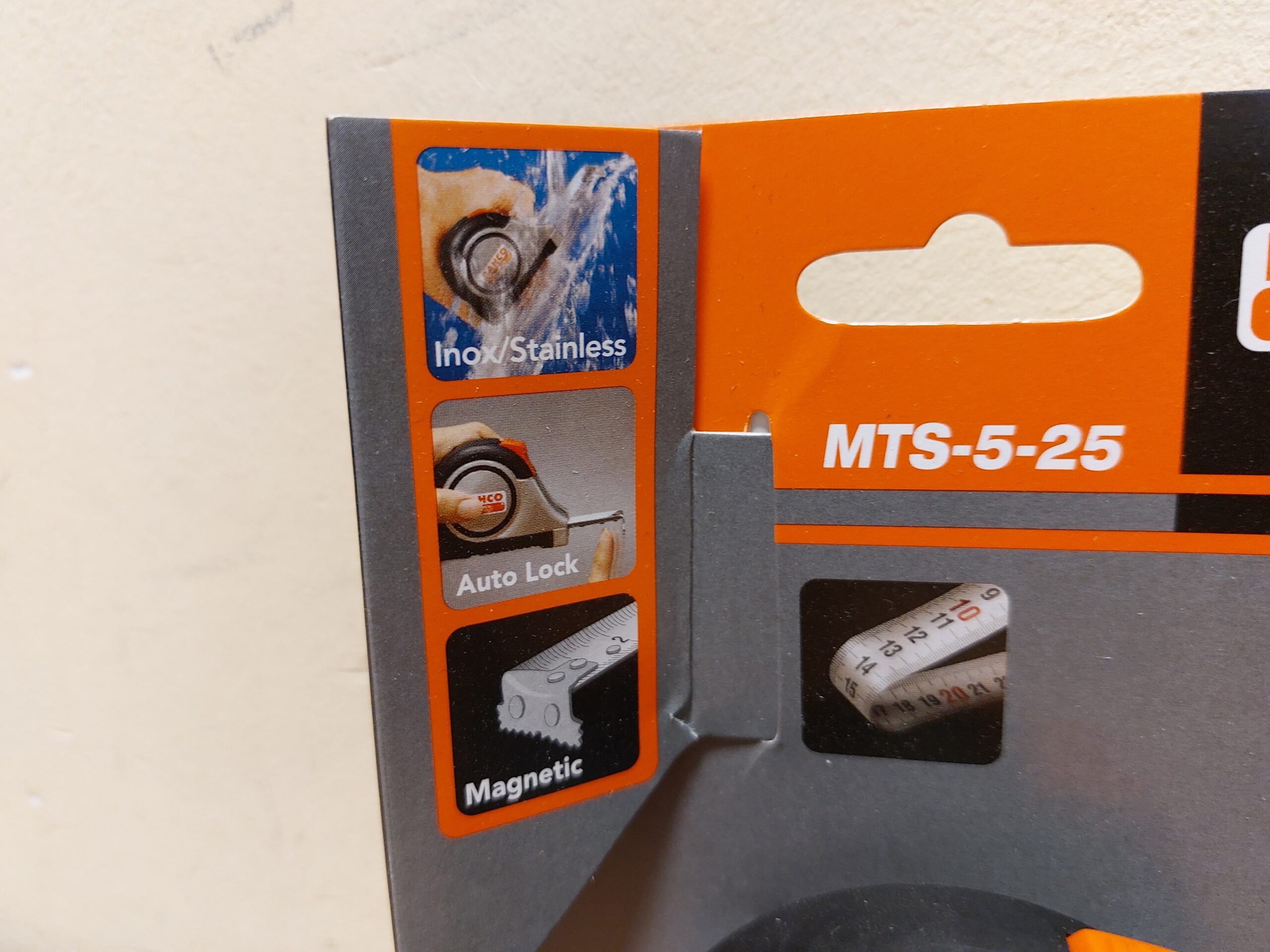 Tools24 - Bahco roostevaba mõõdulint MTS-5-25-1