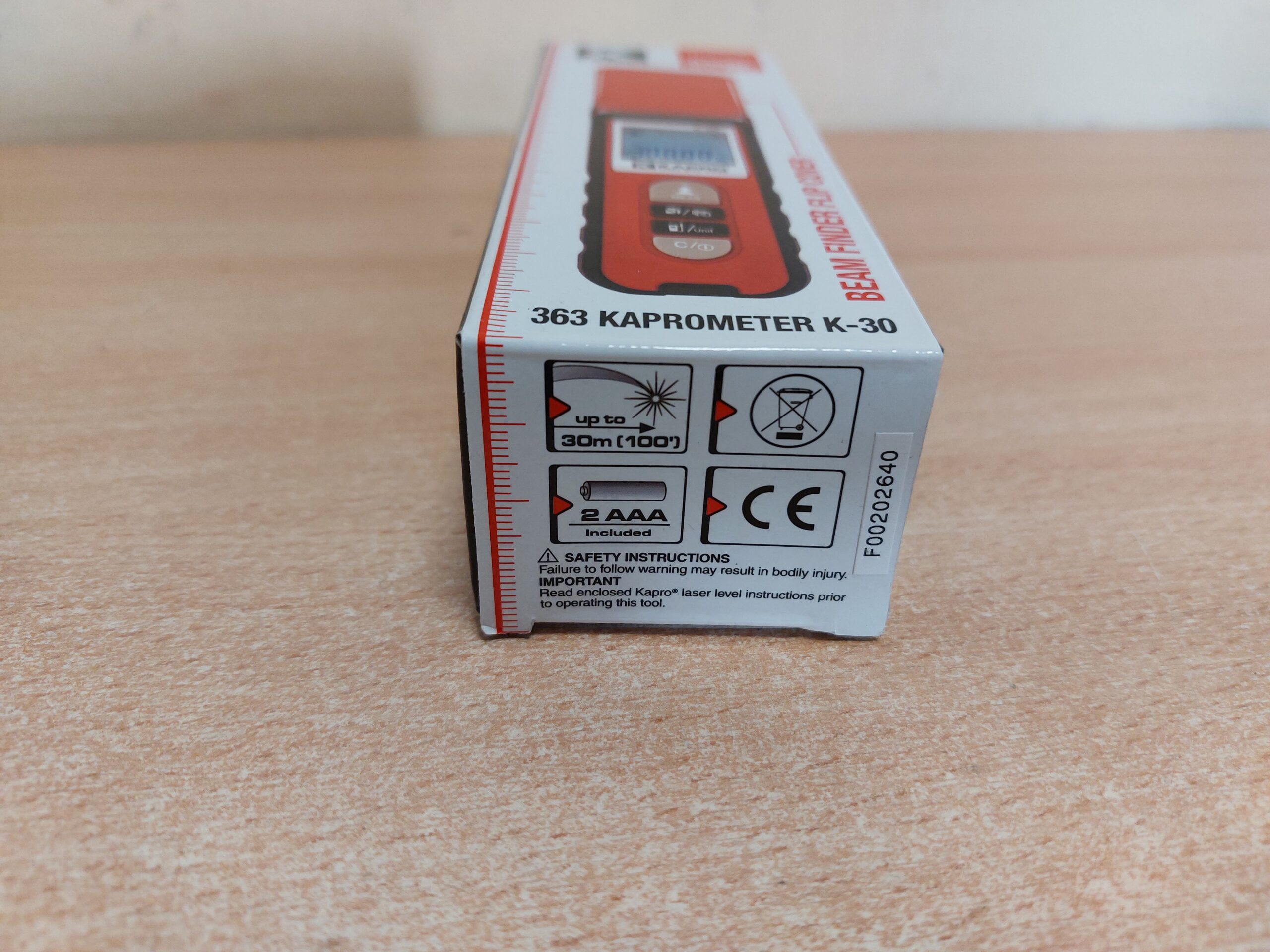 Tools24.ee - laserkaugusemõõtja 363 Kaprometer K-30-5
