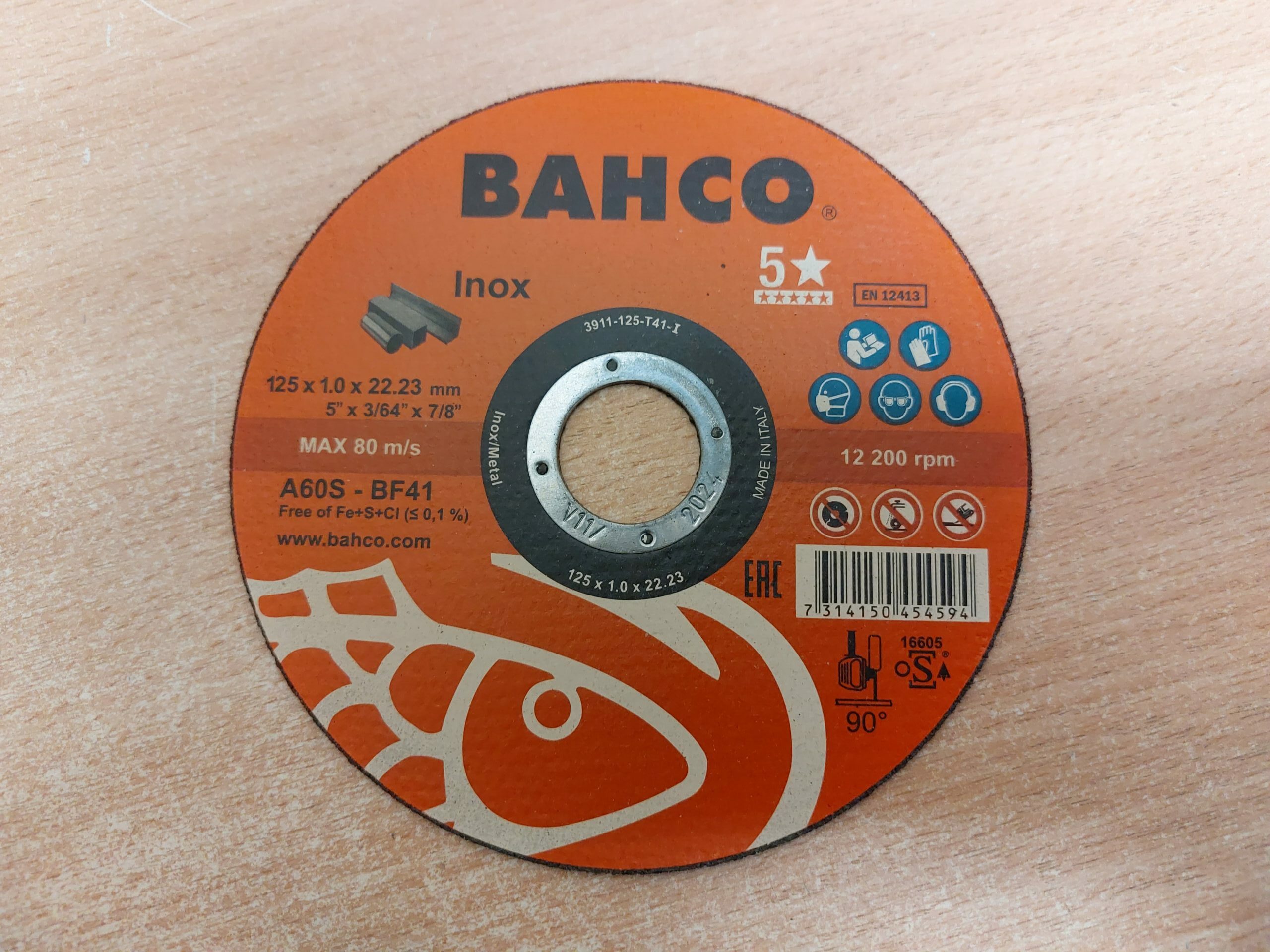 Tools24.ee - lõikekettad metallile Bahco 3911-125-T41-I