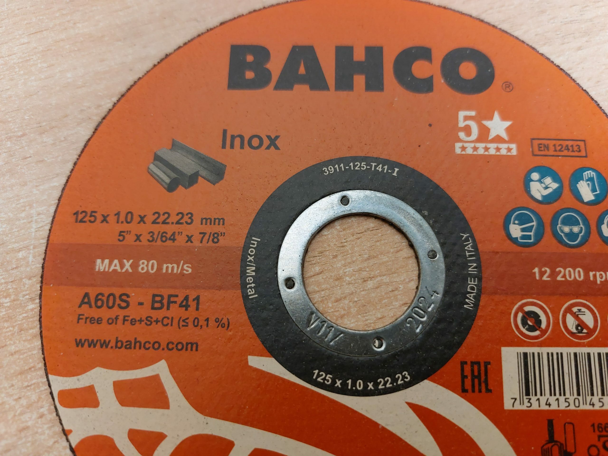 Tools24.ee - lõikekettad metallile Bahco 3911-125-T41-I-1