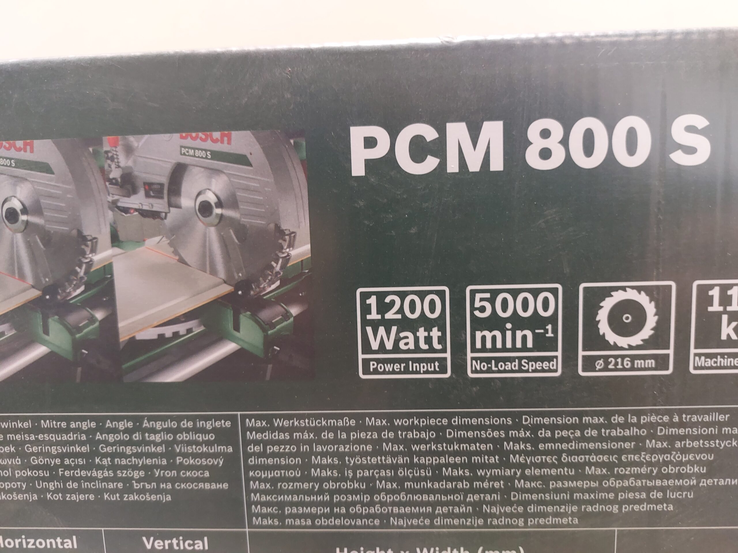 Tools24.ee - nurgasaag järkamissaag Bosch PCM 800 S-4