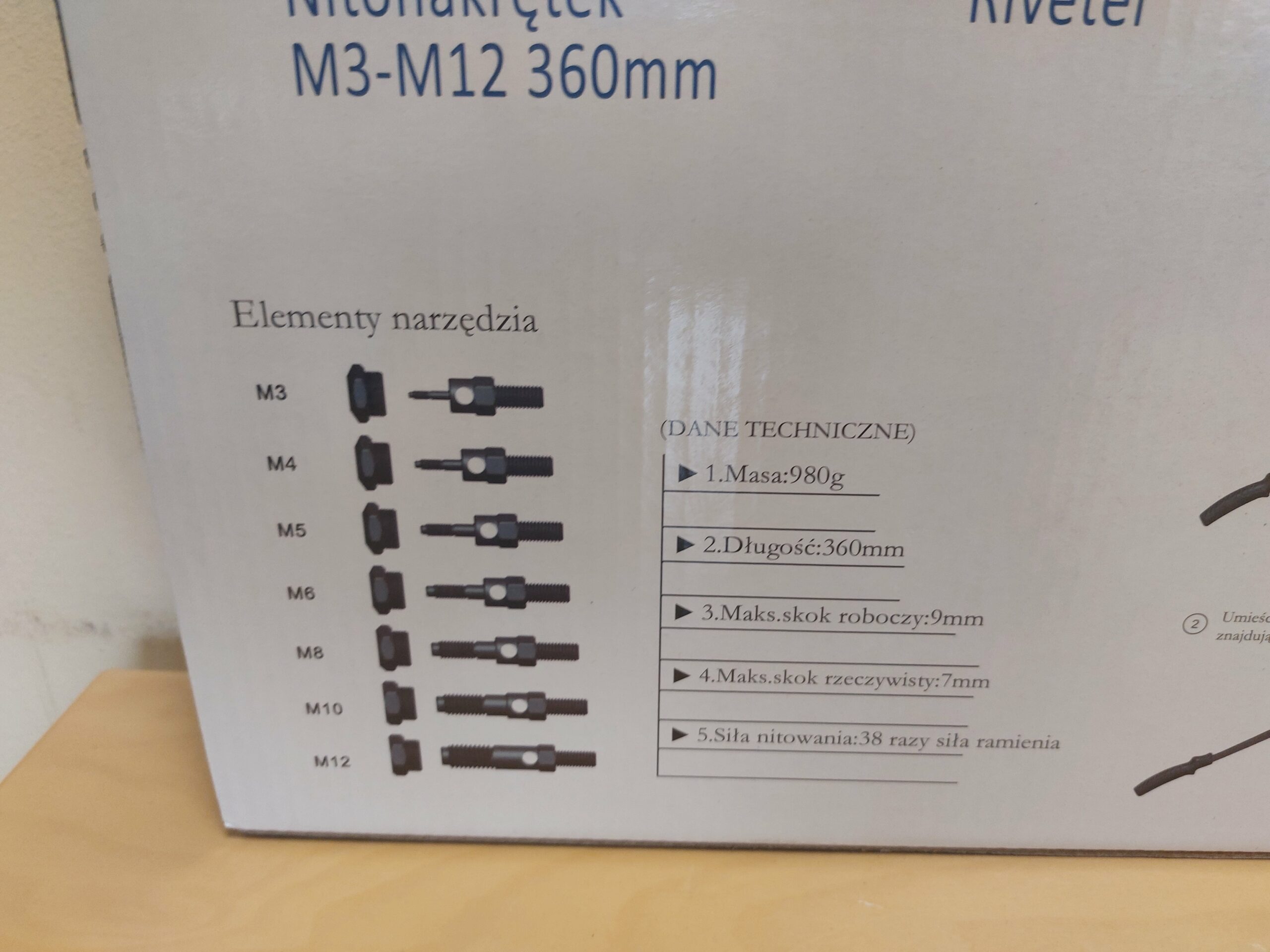 Tools24.ee - tõmbemutri tangid BP2903-1