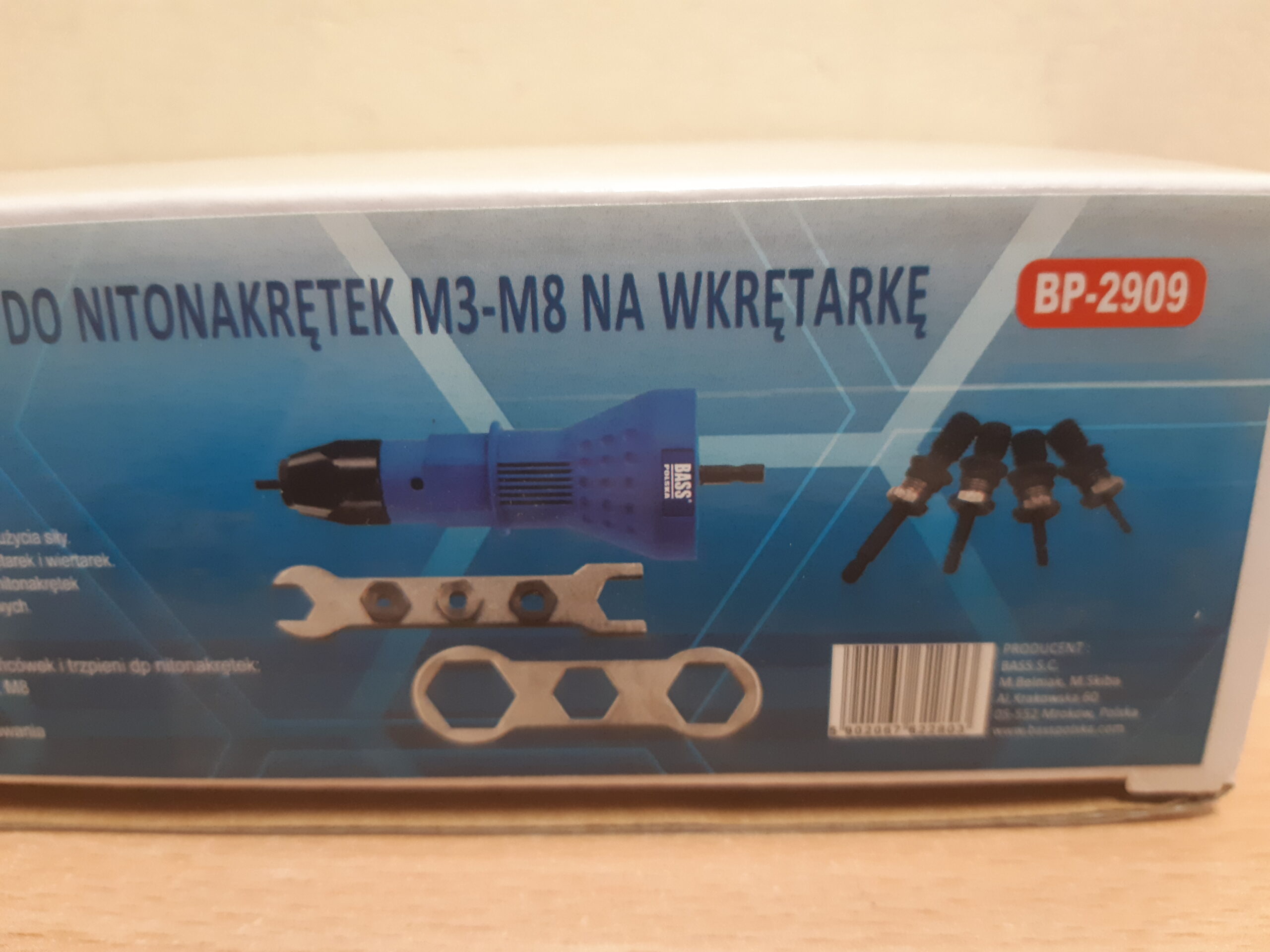 Tools24.ee - neetmutri adapter akutrellile BP2909-1