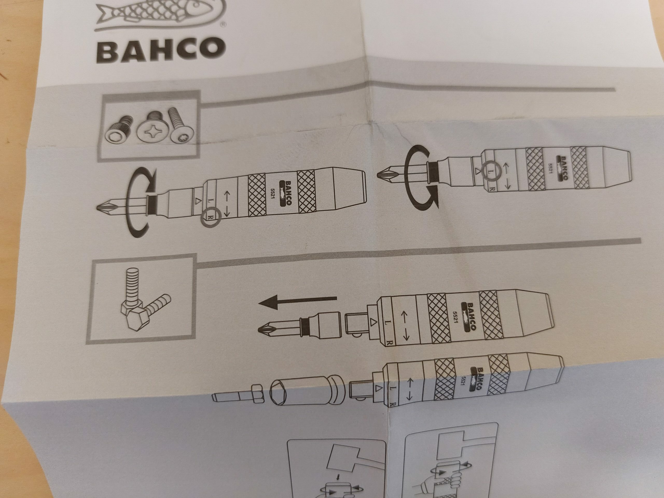 Tools24.ee - Bahco löökkruvikeeraja 5521-7