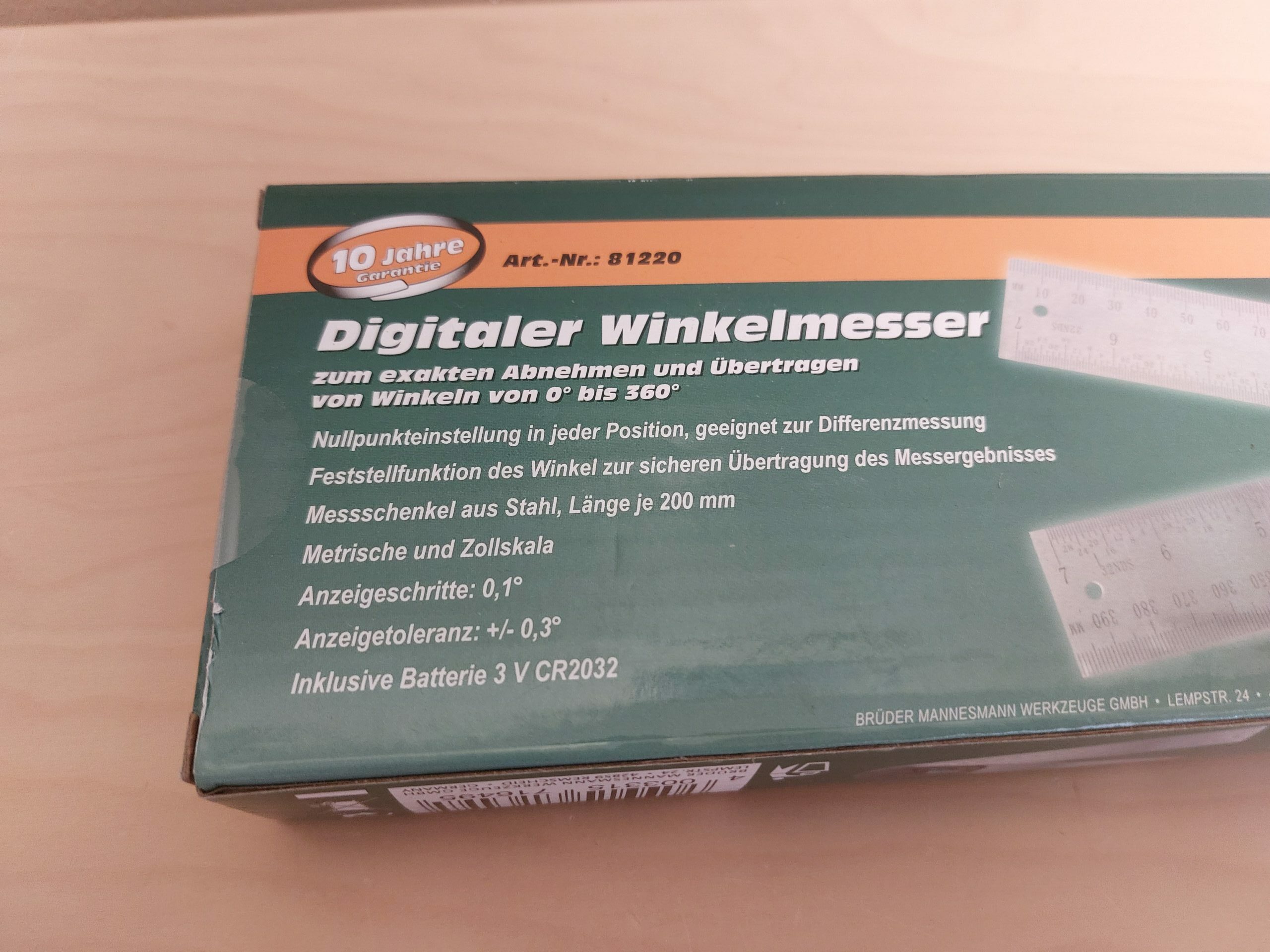 elektrooniline nurgamõõtja